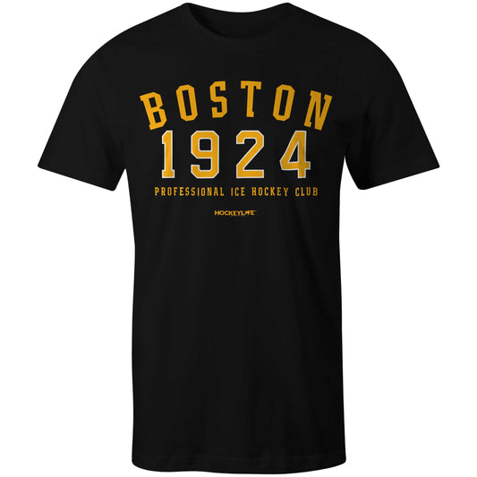 Boston Professional Hockey Club Tee Shirt (Black)