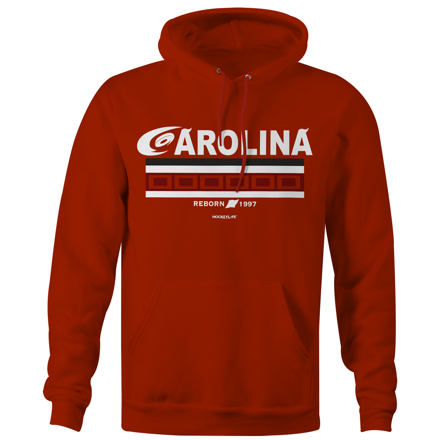 Carolina Hurricanes Jersey Stripes Hoodie