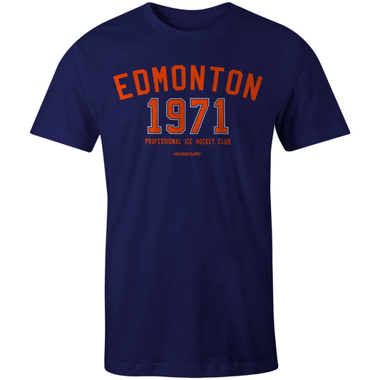 Edmonton Professional Hockey Club Tee Shirt (Navy)