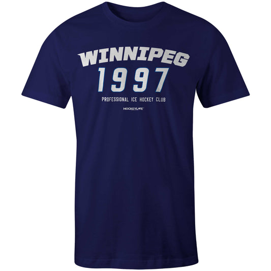 Winnipeg Professional Hockey Club Tee Shirt (Navy)