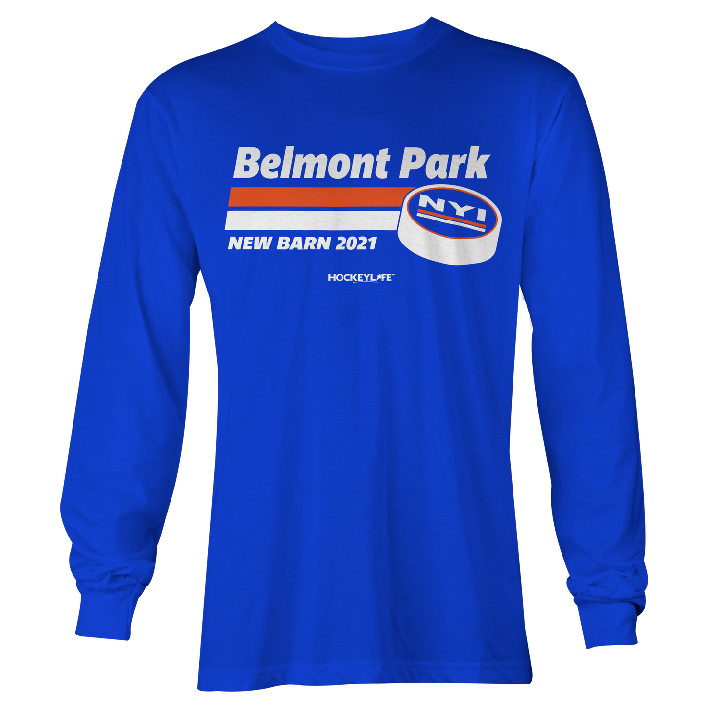 New York Islanders Belmont Park Long Sleeve Tee Shirt