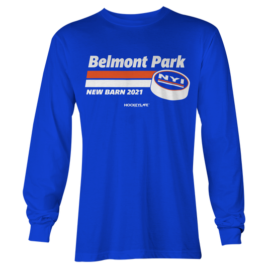 New York Islanders Belmont Park Long Sleeve Tee Shirt