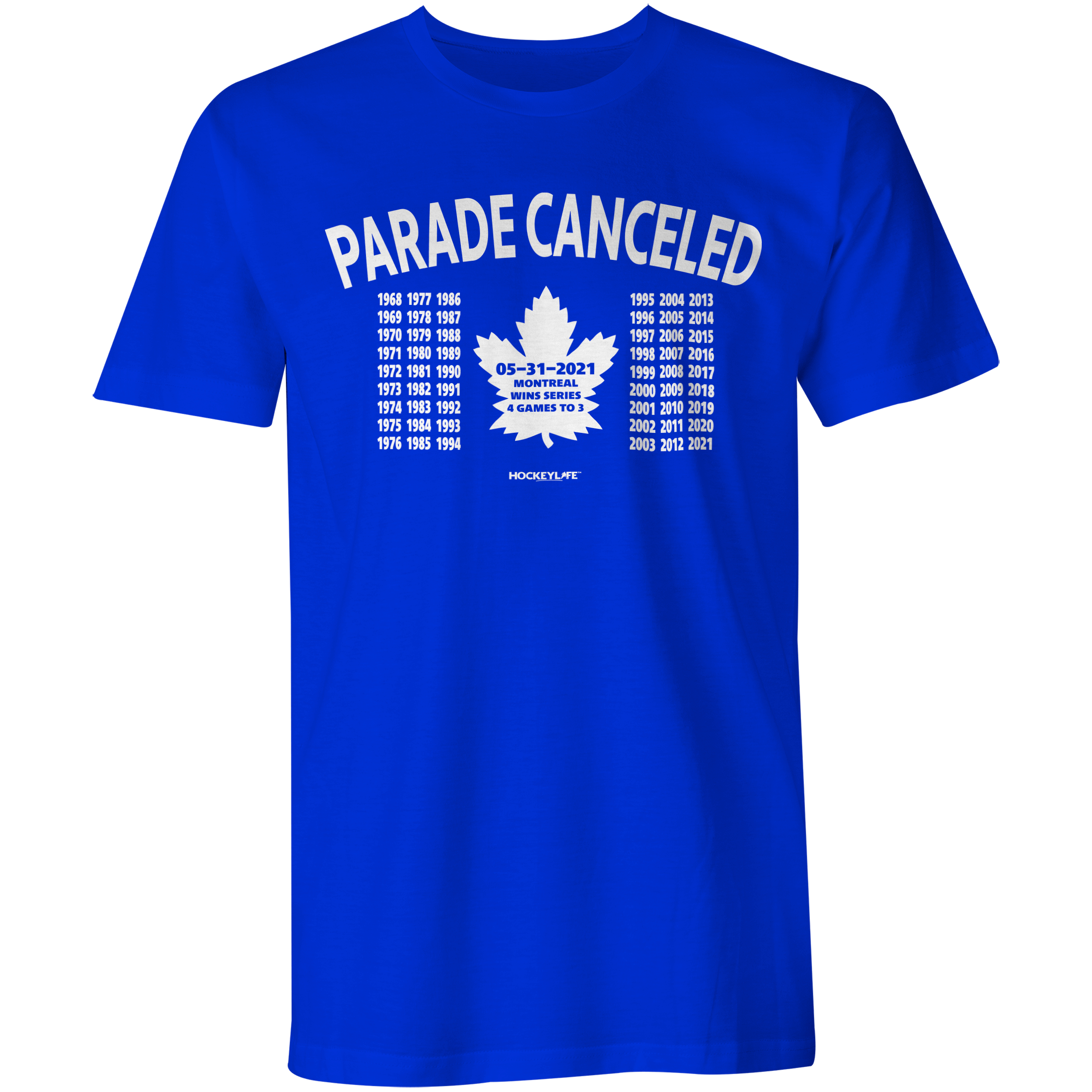 Samrich Sports Clothing, Inc. Parade Canceled Tee Shirt XL