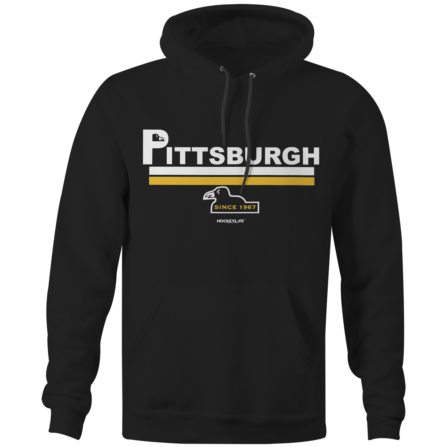 Pittsburgh Penguins Jersey Stripes Hoodie