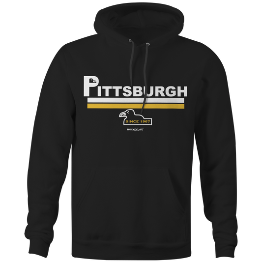 Pittsburgh Penguins Jersey Stripes Hoodie