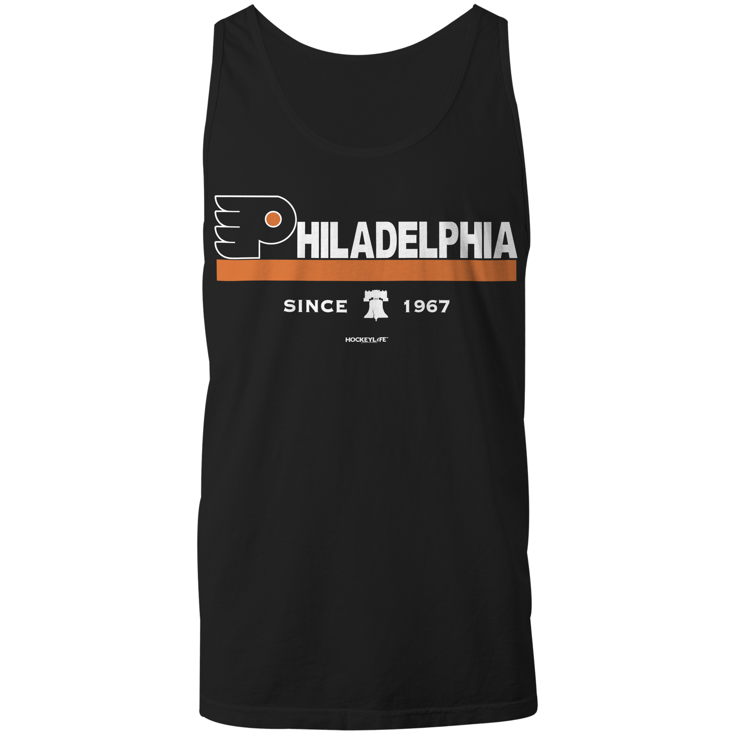 Philadelphia Flyers Jersey Stripes Tank Top
