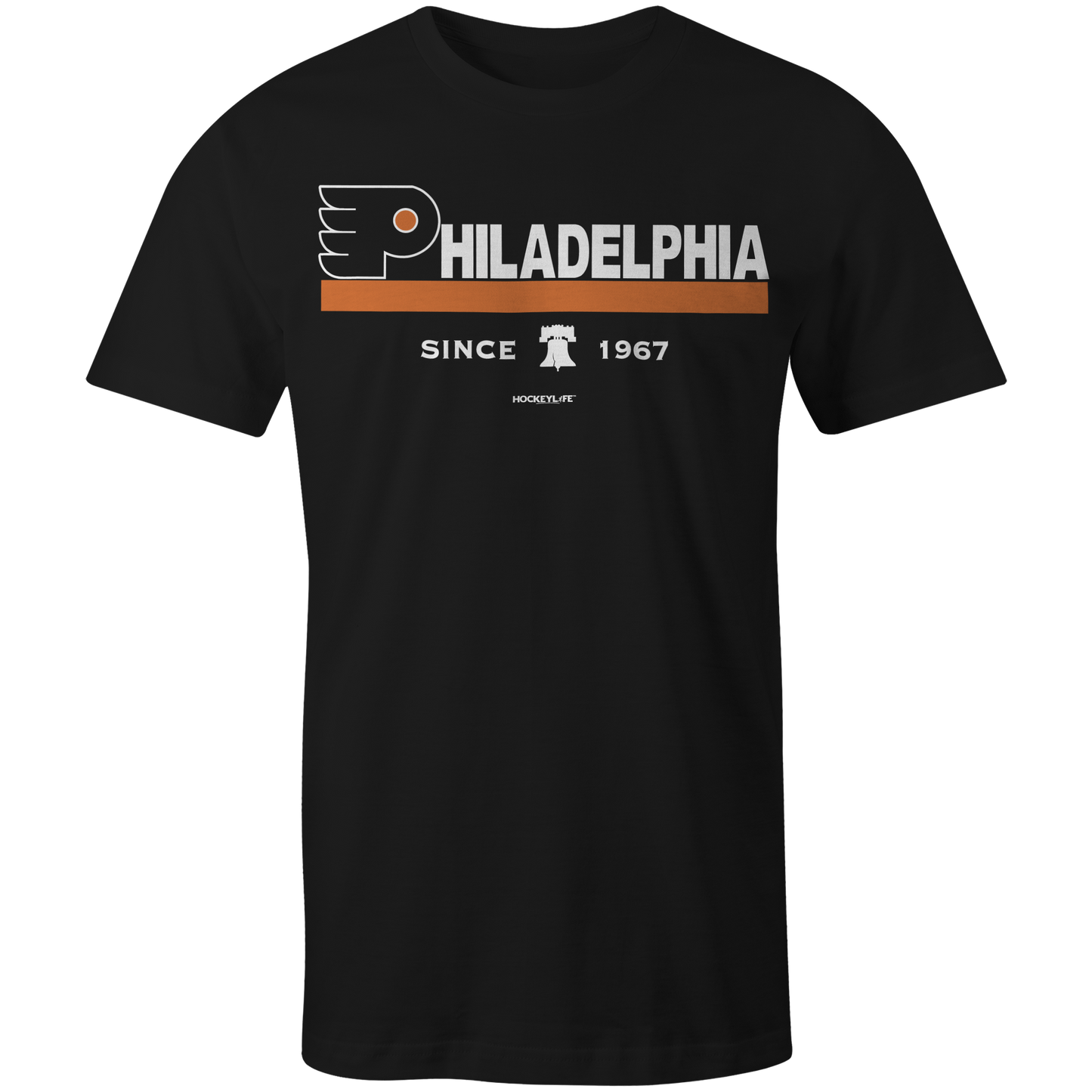 Philadelphia Flyers Jersey Stripes Tee Shirt