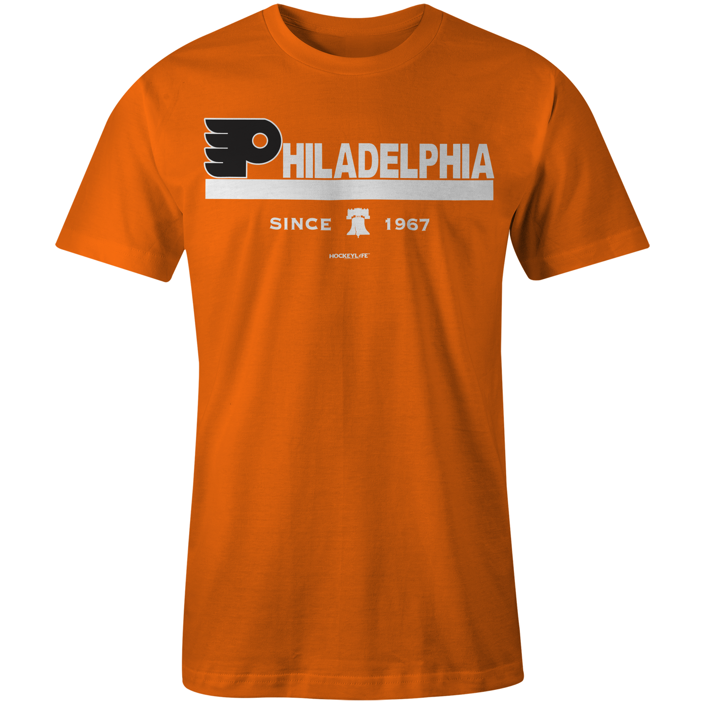 Philadelphia Flyers Jersey Stripes Tee Shirt