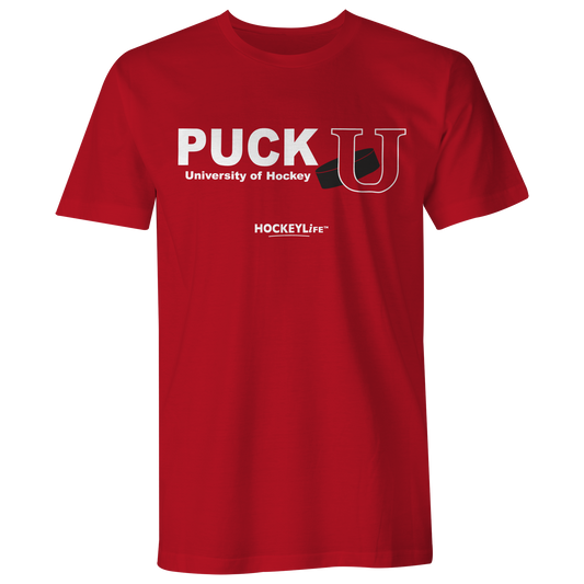 Puck U Tee Shirt (Red)