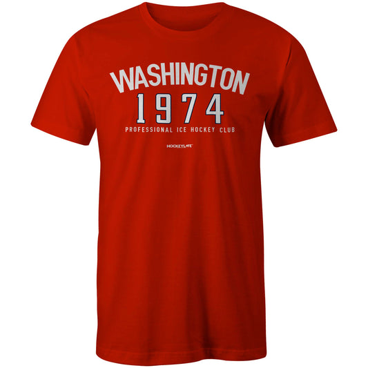 Washington Professional Hockey Club Tee Shirt (Red)