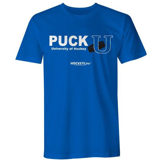 Puck U Tee Shirt (Royal Blue)