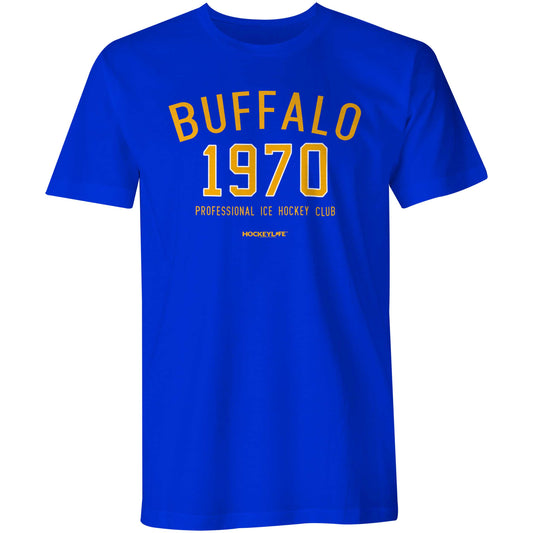Buffalo Professional Hockey Club Tee Shirt (Royal Blue)