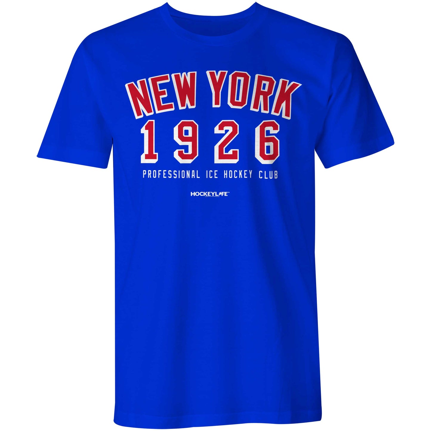 NYR Professional Hockey Club Tee Shirt (Royal Blue)