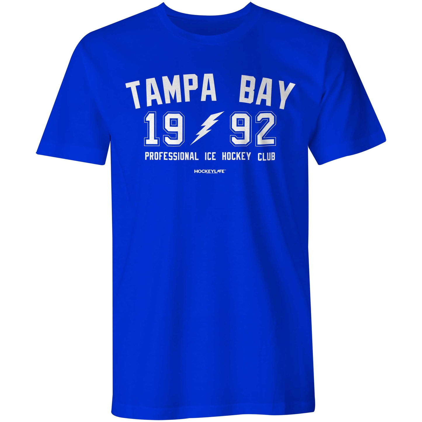 Tampa Bay Professional Hockey Club Tee Shirt (Royal Blue)