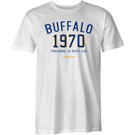 Buffalo Professional Hockey Club Tee Shirt (White)