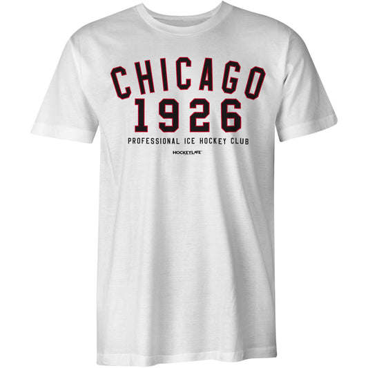 Chicago Professional Hockey Club Tee Shirt (White)
