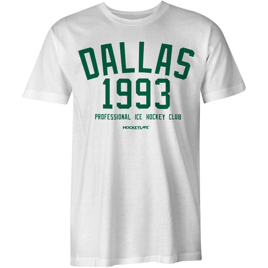 Dallas Professional Hockey Club Tee Shirt (White)