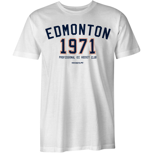Edmonton Professional Hockey Club Tee Shirt (White)