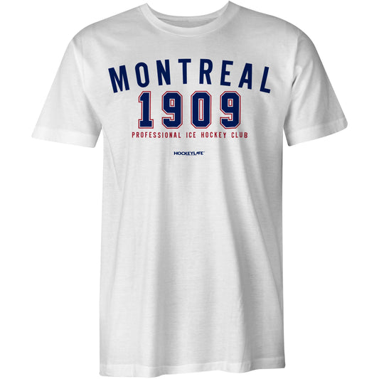 Montreal Professional Hockey Club Tee Shirt (White)