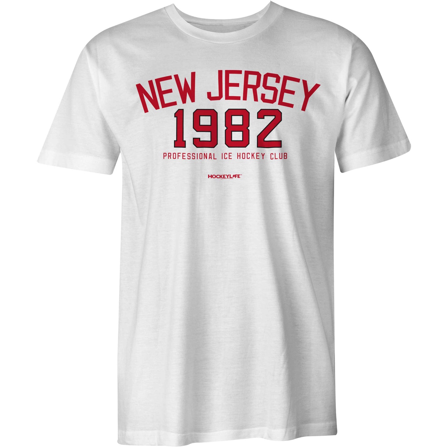 New Jersey Professional Hockey Club Tee Shirt (White)