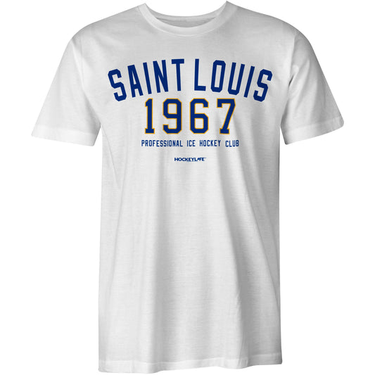 St. Louis Professional Hockey Club Tee Shirt (White)