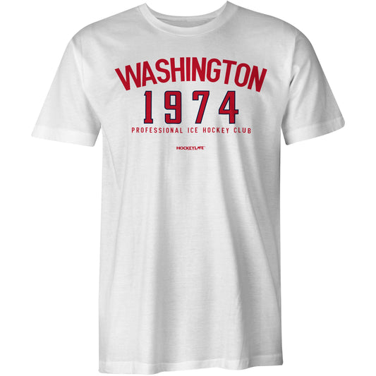 Washington Professional Hockey Club Tee Shirt (White)